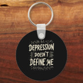 Suicide Awareness Depression Anxiety Mental Health Sleutelhanger (Voorkant)
