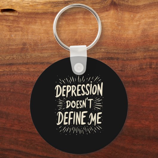 Suicide Awareness Depression Anxiety Mental Health Sleutelhanger (Voorkant)