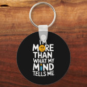 Suicide Awareness Depression Anxiety Mental Health Sleutelhanger (Voorkant)