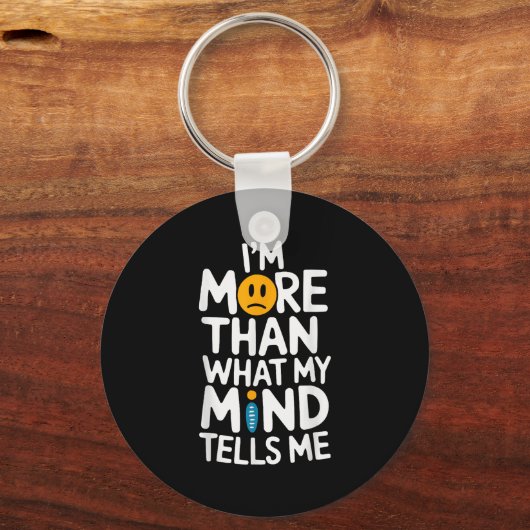 Suicide Awareness Depression Anxiety Mental Health Sleutelhanger (Voorkant)