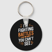 Suicide Awareness Depression Anxiety Mental Health Sleutelhanger (Voorkant)