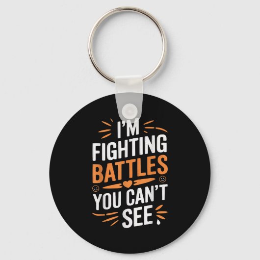 Suicide Awareness Depression Anxiety Mental Health Sleutelhanger (Voorkant)