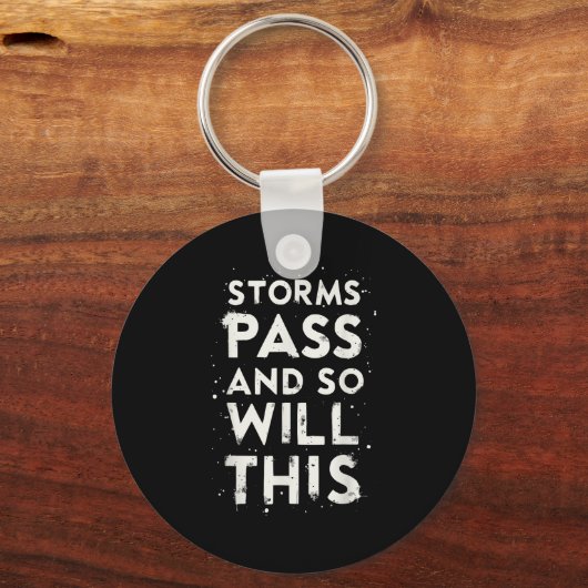 Suicide Awareness Depression Anxiety Mental Health Sleutelhanger (Voorkant)