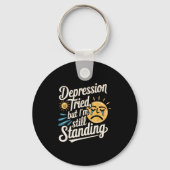 Suicide Awareness Depression Anxiety Mental Health Sleutelhanger (Voorkant)