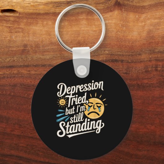Suicide Awareness Depression Anxiety Mental Health Sleutelhanger (Voorkant)