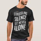 Suicide Awareness Depression Anxiety Mental Health T-shirt (Voorkant)
