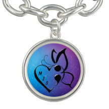 Suicide Awareness Initialen Charm Bracelet