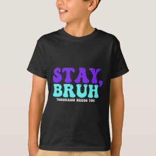 Suicide Awareness Morgen heeft je nodig bij preven T-shirt