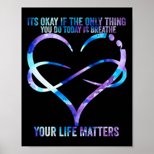Suicide Awareness Prevention Uw levensproblemen SU Poster