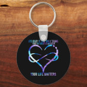 Suicide Awareness Prevention Uw levensproblemen SU Sleutelhanger (Voorkant)