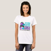 Suicide Awareness Quote Messine Bun T-shirt (Voorkant volledig)