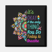 Suicide Awareness Semicolon 988 S 1 Magneet (Voorkant)