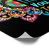 Suicide Awareness Semicolon 988 S 1  Poster (Hoek)