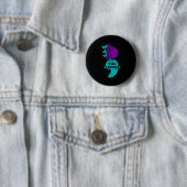 Suicide Awareness Semicolon You Ronde Button 5,7 Cm (In situ)