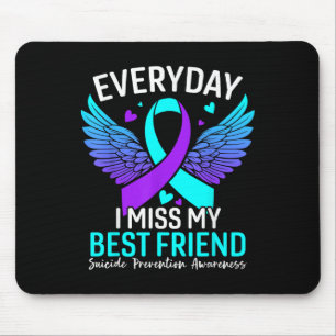 Suicide Awareness Shirt Beste Vriend Zelfmoord Muismat