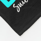 Suicide Awareness Shirt Brother Suicide Prevention Fleece Deken (Hoek)