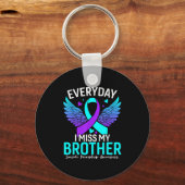 Suicide Awareness Shirt Brother Suicide Prevention Sleutelhanger (Voorkant)