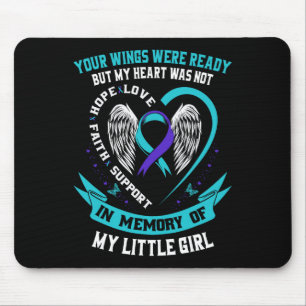 Suicide Awareness Shirt Dochter Little Girl Preve Muismat