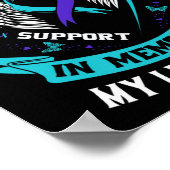 Suicide Awareness Shirt Dochter Little Girl Preve Poster (Hoek)