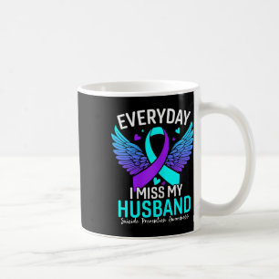 Suicide Awareness Shirt Husband Suicide Koffiemok