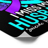 Suicide Awareness Shirt Husnd Suicide Prevention A Poster (Hoek)
