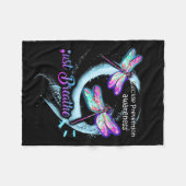 Suicide Awareness Shirt Just Breathe Suicide Preve Fleece Deken (Voorkant (Horizontaal))