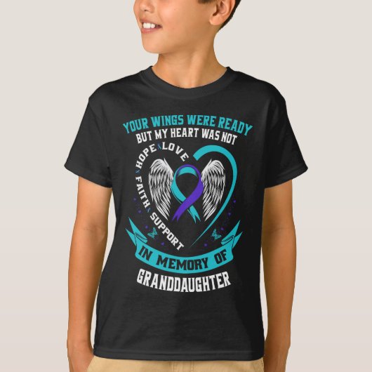 Suicide Awareness Shirt kleindochterpreventie I (Voorkant)