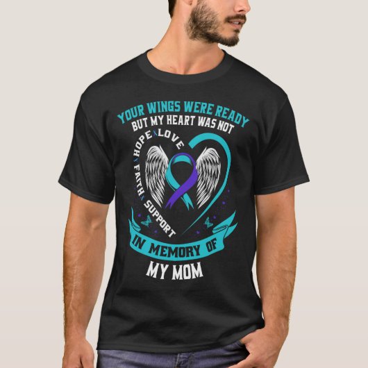 Suicide Awareness Shirt moeder zoon dochter preven (Voorkant)