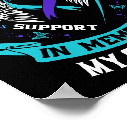 Suicide Awareness Shirt Oma Prevention Items F Poster (Hoek)