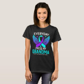 Suicide Awareness Shirt Oma Suicide Prevention (Voorkant volledig)