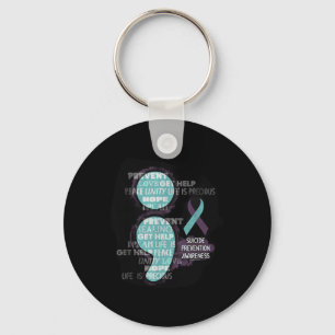 Suicide Awareness Shirt Suicide Prevention Semicol Sleutelhanger
