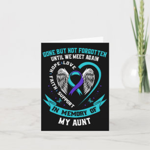 Suicide Awareness Shirt Tante Mannen Vrouwen Preve Kaart