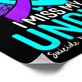 Suicide Awareness Shirt Uncle Suicide Prevention Poster (Hoek)