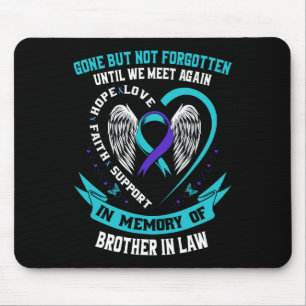 Suicide Awareness Shirt zwager in recht Mannen vro Muismat