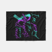 Suicide Awareness Suicide Prevention Suprt Survivo Fleece Deken (Voorkant (Horizontaal))