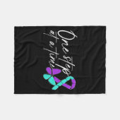 Suicide Awareness Suicide Prevention Suprt Survivo Fleece Deken (Voorkant (Horizontaal))