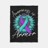 Suicide Awareness Suicide Prevention Suprt Survivo Fleece Deken (Voorkant)