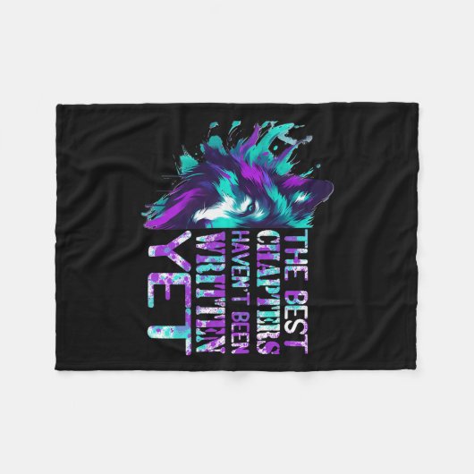 Suicide Awareness Suicide Prevention Suprt Survivo Fleece Deken (Voorkant (Horizontaal))