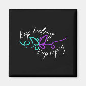 Suicide Awareness Suicide Prevention Suprt Survivo Magneet (Voorkant)