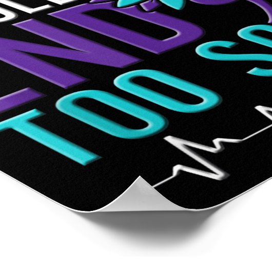 Suicide Awareness Suicide Prevention Suprt Survivo Poster (Hoek)