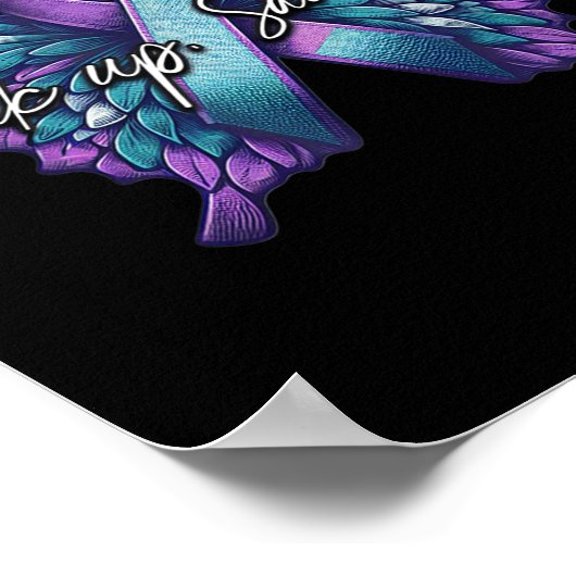 Suicide Awareness Suicide Prevention Suprt Survivo Poster (Hoek)