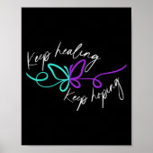 Suicide Awareness Suicide Prevention Suprt Survivo Poster (Voorkant)