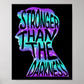 Suicide Awareness Suicide Prevention Suprt Survivo Poster (Voorkant)