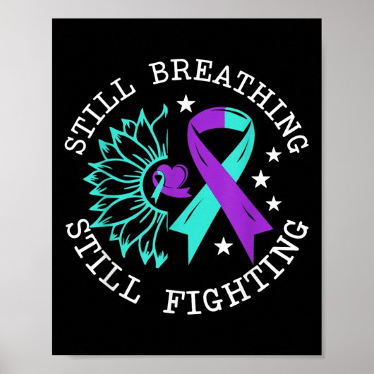 Suicide Awareness Suicide Prevention Suprt Survivo Poster (Voorkant)