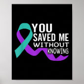 Suicide Awareness Suicide Prevention Suprt Survivo Poster (Voorkant)