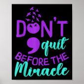 Suicide Awareness Suicide Prevention Suprt Survivo Poster (Voorkant)