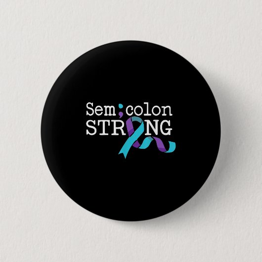 Suicide Awareness Suicide Prevention Suprt Survivo Ronde Button 5,7 Cm (Voorkant)