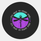 Suicide Awareness Suicide Prevention Suprt Survivo Ronde Sticker (Voorkant)