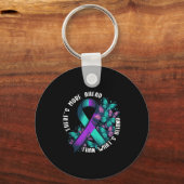 Suicide Awareness Suicide Prevention Suprt Survivo Sleutelhanger (Voorkant)