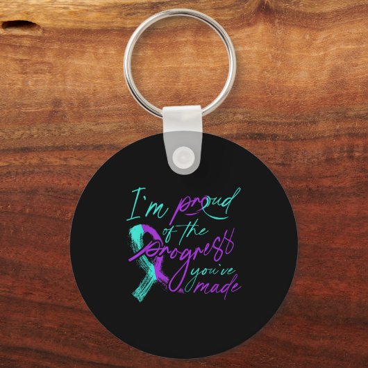 Suicide Awareness Suicide Prevention Suprt Survivo Sleutelhanger (Voorkant)